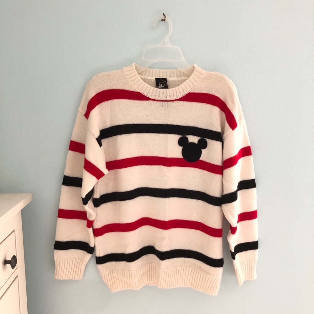 Mickey Striped Sweater